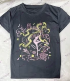 Гимнастическая футболка для тренировок, 2022, короткий рукав