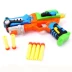 Súng đạn mềm cậu bé súng lục đồ chơi giáo dục trẻ em an toàn súng có thể khởi động mút quà tặng đạn mềm