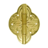 Медная антикварная коробочка для хранения, шарнир, китайский стиль, 5см