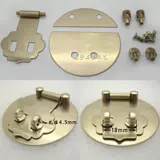 Медный антикварный замок, деревянная коробка, комплект, чемодан с аксессуарами