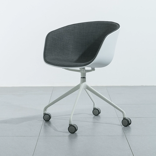 Белый компьютерный стул переговоров по переговорам о креативном доме, стул, стул офисного кресла для перевода в офис.