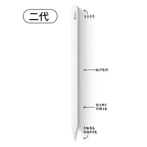 Оригинальный Apple Pencil First -Generator Dative -Writrated Рукопись iPad Planet Pen ApplePencil Второе поколение