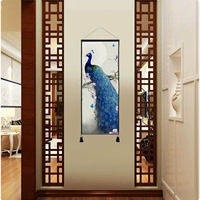 Kiểu Trung Quốc tranh lối vào phòng khách bích họa treo tường vải nền vải vải đầu giường tấm thảm tấm thảm treo bức tranh trang trí Trung Quốc - Tapestry thảm tròn trang trí