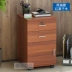Tủ hồ sơ bằng gỗ tủ văn phòng tủ thấp có thể tháo rời với khóa ba ngăn kéo dữ liệu tủ đồ nội thất sàn lưu trữ tủ