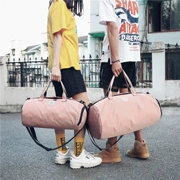 Túi du lịch khoảng cách ngắn nữ xách tay xi lanh túi hành lý phiên bản nam Hàn Quốc của túi du lịch dung lượng lớn không thấm nước thể thao túi thủy triều