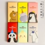 Hàn quốc phiên bản của phim hoạt hình thuyền vớ mùa xuân và mùa hè bông thấp để giúp vớ cá tính vớ dễ thương ladies cotton socks 4 cặp hộp quà tặng vớ cao cổ
