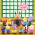 Trẻ em lợn Peggy gia đình bốn trong lớp học nhà lớp học Peggy Pei Qi bộ đầy đủ các nhân vật cô gái đồ chơi