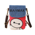 Túi điện thoại di động nữ 2018 new mini túi mùa hè hoang dã túi xách tay vải purse canvas túi messenger túi đựng điện thoại Túi điện thoại
