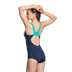 Speedo Fit Speedo Tao Pingjiao Áo tắm Siamese Slim Thin Nữ Boxer Áo tắm One Piece 810873 đồ bơi 1 mảnh tay dài Bộ đồ bơi One Piece