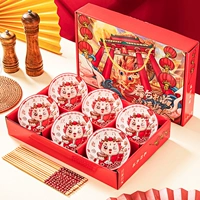 Yuyue Longmen 6 мисок и 6 палочек для еды