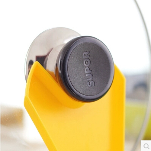 Крышка складной горшки с кухней, многофункциональная комбинированная крышка для горшка, суп -ложка, пластиковая суп -ложка