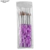 Fabiyan Nail Set Brush Tool Acrylic 6 Bộ Crystal Pen Painted Phototherapy Pen Nail Makeup - Công cụ Nail