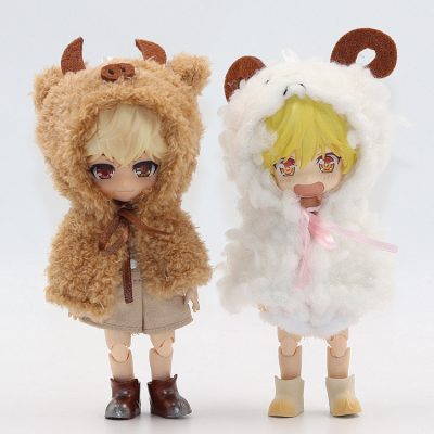 taobao agent OB11 baby jacket GSC BJD Body9 YMY Pennie's treasure box UFDOLL cattle sheep cloak