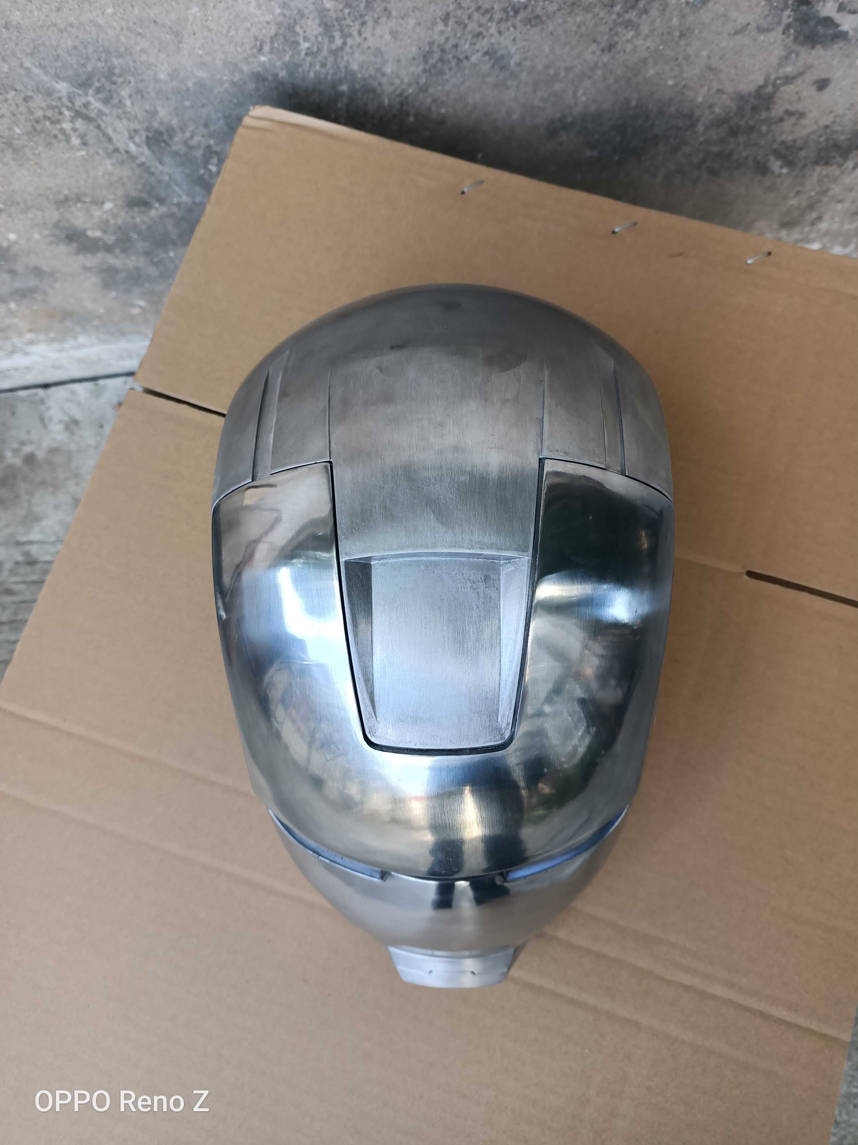 iron man metal helmet replica