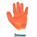 Нейлоновые износостойкие нескользящие кислотно-щелочные оранжевые перчатки