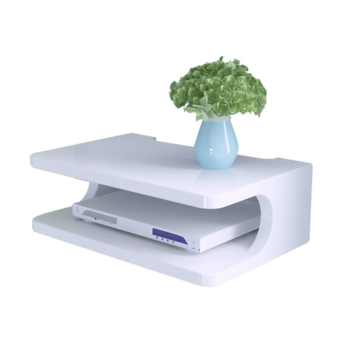 Верхняя коробка полка телевизионная стена общедоступный зал установил стену на стене бонсай, установив полку хранения маршрутизатора маршрутизатора