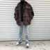 仔 艺 2018 Thu đông 2018 phiên bản mới của Hàn Quốc về xu hướng áo khoác len nam dày lên áo khoác len thông thường áo khoác vest nam Áo len