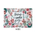 Bắc Âu Mỹ Mục Vụ Flower Ou ins bữa ăn đơn giản phương Tây pad coaster mat cách nhiệt pad thảm thảm bàn trà - Khăn trải bàn khăn trải bàn caro Khăn trải bàn