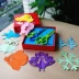 Mẫu giáo của nhãn hiệu cắt giấy trẻ em DIY vật liệu nghệ thuật sáng tạo sản xuất 3-5-7 tuổi đồ chơi trẻ em bằng kéo