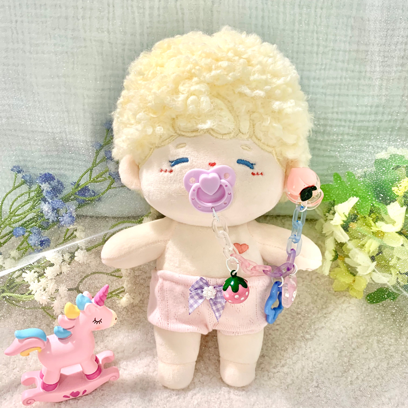 Jelly - Purple Pacifier - Peachgoods in stock 15cm20cm cotton doll lovely nipple chain colour parts doll men and women nothing attribute match bjd