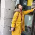 Chống mùa giải phóng mặt bằng lớn cổ áo lông thú xuống áo khoác nữ phần dài 2018 mới trên đầu gối dày lỏng Hàn Quốc thời trang áo khoác