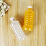 Квадратная пластиковая прозрачная бутылка, 500 мл, 250 мл