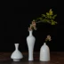 Một bình hoa sứ trắng, cắm hoa trang nhã Trung Quốc, hoa trà, phòng trà, bàn trà, trang trí nhỏ - Vase / Bồn hoa & Kệ chậu nhựa hình chữ nhật Vase / Bồn hoa & Kệ