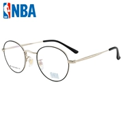 NBA3018 kính retro khung kính nghệ thuật tròn khung kính cận thị khung kính tròn khung kính mặt tròn - Kính khung