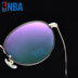 NBA3018 kính retro khung kính nghệ thuật tròn khung kính cận thị khung kính tròn khung kính mặt tròn - Kính khung kính mát nữ Kính khung