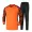 Quần áo thủ môn bóng đá phù hợp với quần áo trẻ em quần áo nam dài tay thủ môn phù hợp với va chạm thoáng khí dày lên cộng với pad