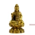 Thuyền tinh khiết Đồ trang trí Guanyin Tượng phật Guanshiyin tượng đồng nguyên chất Nanhai Guanyin chùa Phật phòng khách mở cửa và cúng dường