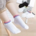 Vớ trẻ em cotton mùa hè 1-3-5-7 tuổi boy boy boy lưới thoáng khí vớ trẻ em vớ 9 - Vớ quần tất học sinh Vớ