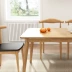 Yiqin mét nội thất bên cạnh bàn ăn gỗ Bắc Âu kết hợp bàn gỗ 1,3 mét rắn bàn gỗ căn hộ nhỏ nội thất phòng ăn - Bộ đồ nội thất kệ tivi đẹp Bộ đồ nội thất