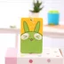 Sáng tạo âm thanh nổi phim hoạt hình thẻ trường đặt thẻ xe buýt bộ Hàn Quốc dễ thương siêu dễ thương chủ thẻ ngân hàng móc khóa