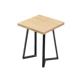 Черный V фута оригинальный деревянный квадратный стол