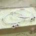 Phiên bản tiếng Hàn của vòng tay bạc nữ khí chất chuông rắn màu vòng tay vòng tay trang sức vòng tay gửi tặng bạn gái món quà vòng huyết long Vòng đeo tay Cuff