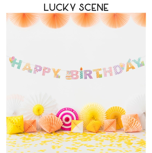 [Благоприятный реквизит] Декоративные буквы вечеринки на день рождения декоративные буквы, защелки