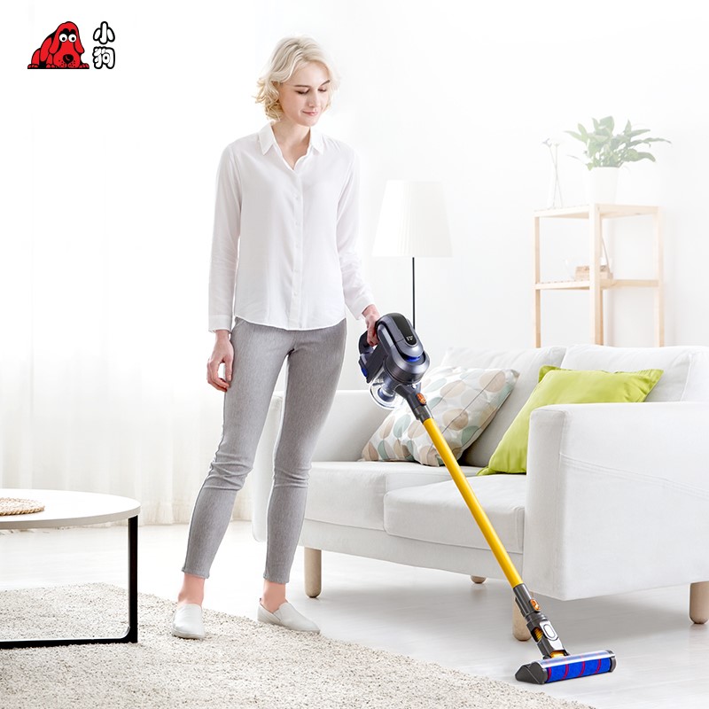 小狗 D-535 高端旗舰 家用无线吸尘器 日本Nidec无刷电机 淘宝优惠券折后¥1389包邮(¥2199-810)