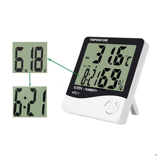 Электронный термометр в помещении, высокоточный термогигрометр домашнего использования