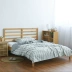 Đặc biệt cung cấp Nhật Bản- phong cách không- in rửa sạch bông mùa hè mát mẻ bởi giường đôi mỏng quilt điều hòa không khí là tốt sọc có thể được máy rửa