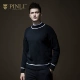 Sản phẩm PINLI 2018 mùa đông mới quần áo nam nửa cổ áo len cao cổ áo thun B184310557 - Kéo qua