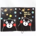 Nhật Bản và Hàn Quốc phong cách Kumamoto bộ hộ chiếu gấu Cartoon phim hoạt hình bảo vệ hộ chiếu Giấy chứng nhận lưu trữ gói thẻ bảo vệ ví đựng thẻ mini Túi thông tin xác thực