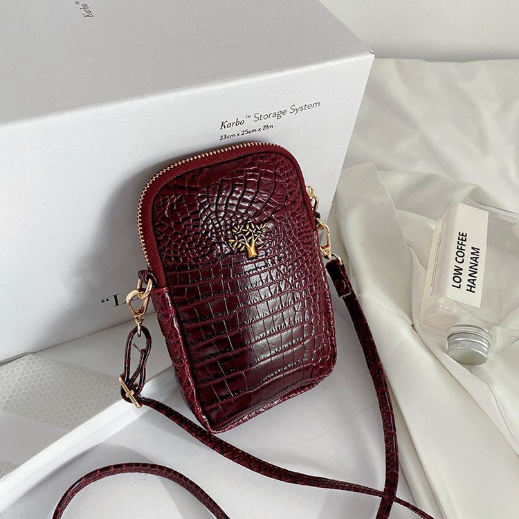 Claret2021 summer new pattern ma'am Bag other zipper One size fits all The single shoulder bag PU One shoulder Messenger synthetic leather