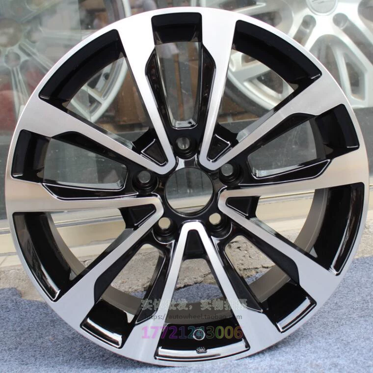 Thích hợp cho bánh xe Fiat Feixiang Vành hợp kim nhôm Feixiang 16 inch 17 inch nguyên bản sửa đổi Zhiyue mới mâm ô tô đẹp mâm xe oto 16 inch Mâm xe