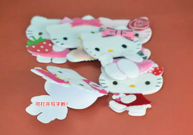 Тайвань Жийин Чанкардкт мульткарточка котиккет Blessing Card Kitty Card Gift KT Cat