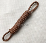 Меч меча слишком барабан, бронзовая пряжка ленты из кожа кожа Taigang Golden Foot