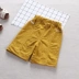 Bé quần áo trẻ em bé mùa hè của phụ nữ quần short bé lỏng phần mỏng giản dị quần nóng hoang dã quần còng cắt quần