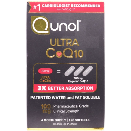 Пожилые люди в Соединенных Штатах Qunol Ultra Cares для сердечного сердца и цереброваскулярного здоровья Super Coenzyme Q10 100 мг