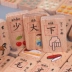 Digital domino Kanji xóa mù chữ cho trẻ em 1-3 tuổi đồ chơi mầm non bé giáo dục xây dựng khối kiến ​​thức để nhận ra số lượng 3-6 tuổi Đồ chơi bằng gỗ