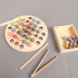 Beads nồng độ Montessori dạy học mầm non trợ bé vườn ươm đoạn đào tạo đồ chơi giáo dục 1-3-4 tuổi Đồ chơi bằng gỗ